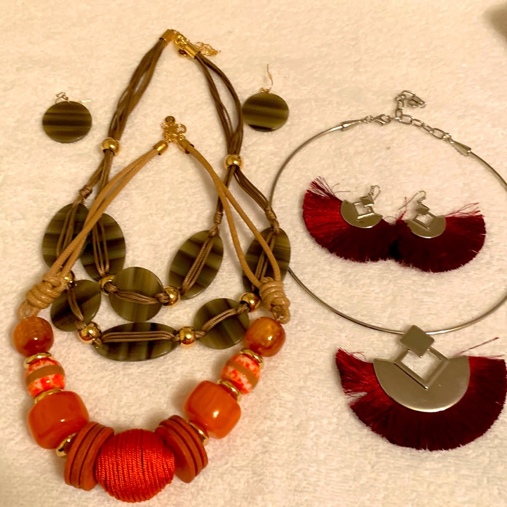 Ladies Fashion Necklace Set